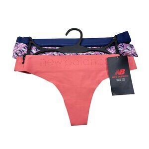 Lot of 3 New Balance Women's Size Small Panty Thong Assorted Color New With Tags